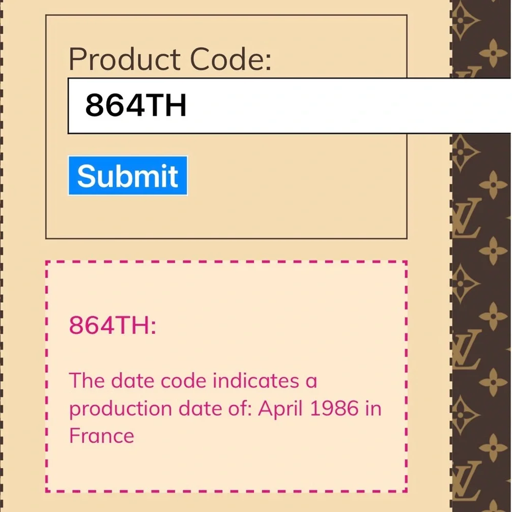 Louis Vuitton Monogram Amazone 1986 vintage - Picture 4 of 16